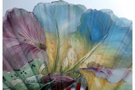 Iris by Tutin, fan circa 1900-1905