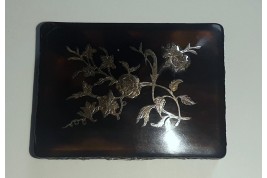 Fleurs, boîte XVIIIème siècle
