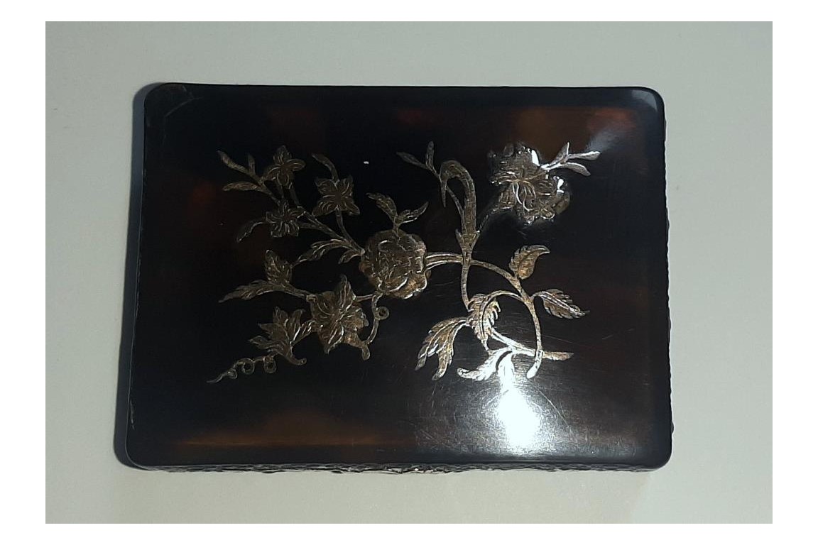 Flowers, 18th century box
