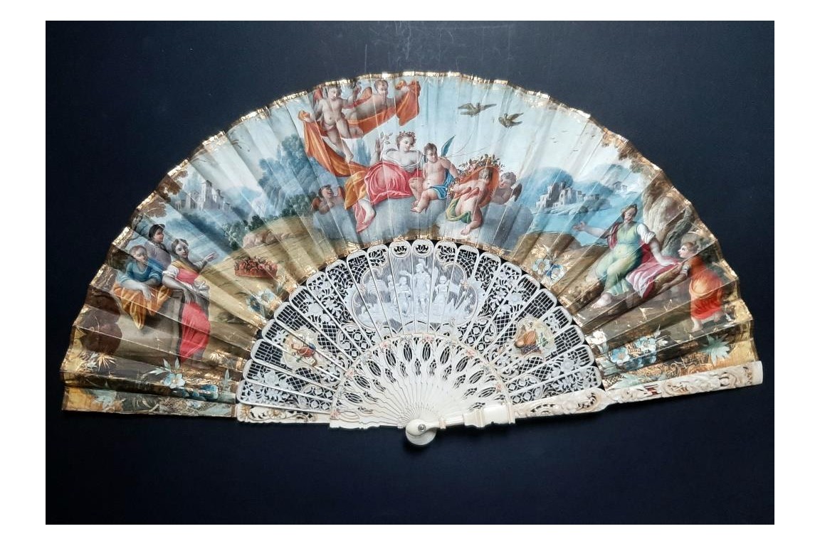 Spring, fan circa 1760