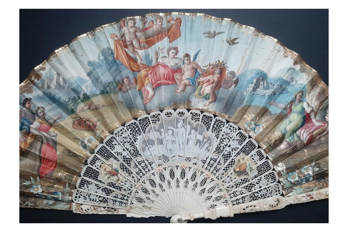 Spring, fan circa 1760