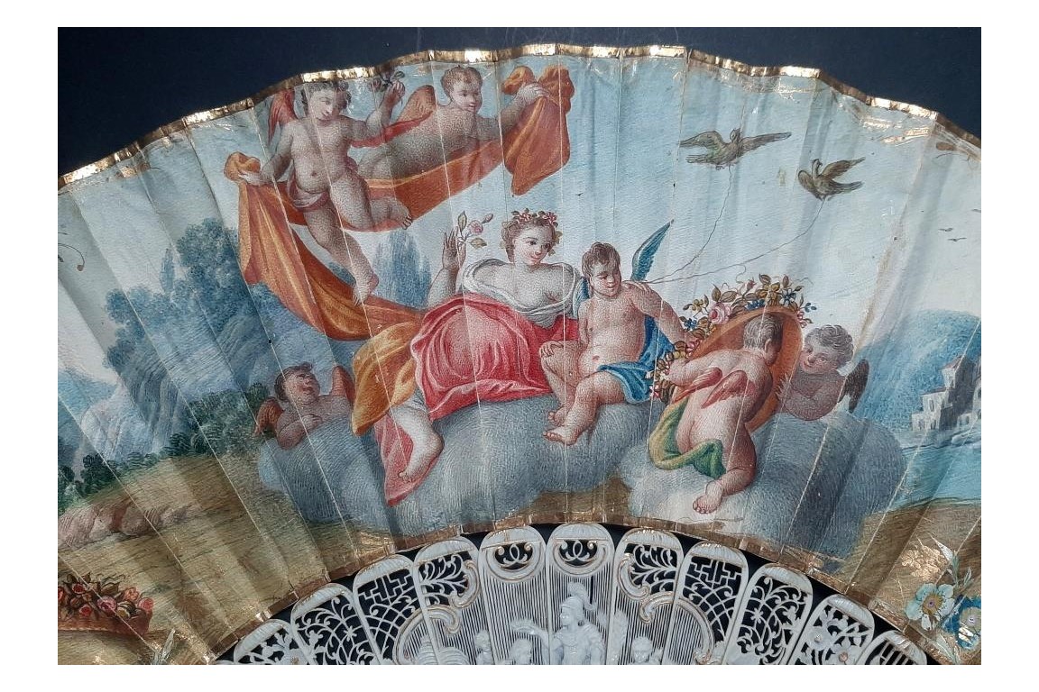 Spring, fan circa 1760