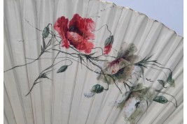 Flowers by Georges Cain, fans circa 1885