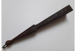 Le gutta-percha des enfants de Lauronce, éventail fin XIXe siècle