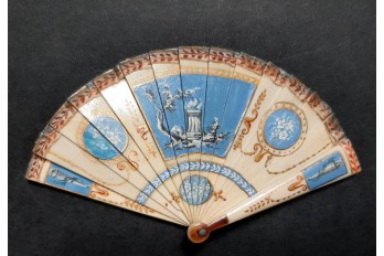 Little Wedgwood, miniature fan, circa 1900