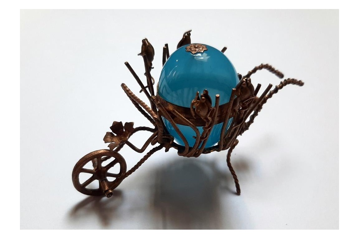 The wheelbarrow, baguier late 19th century