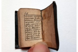 Le Petit Troubadour Almanach, tiny book