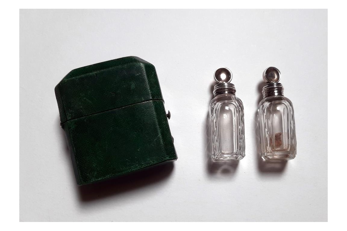 Coffret à parfum miniature, XIXème siècle