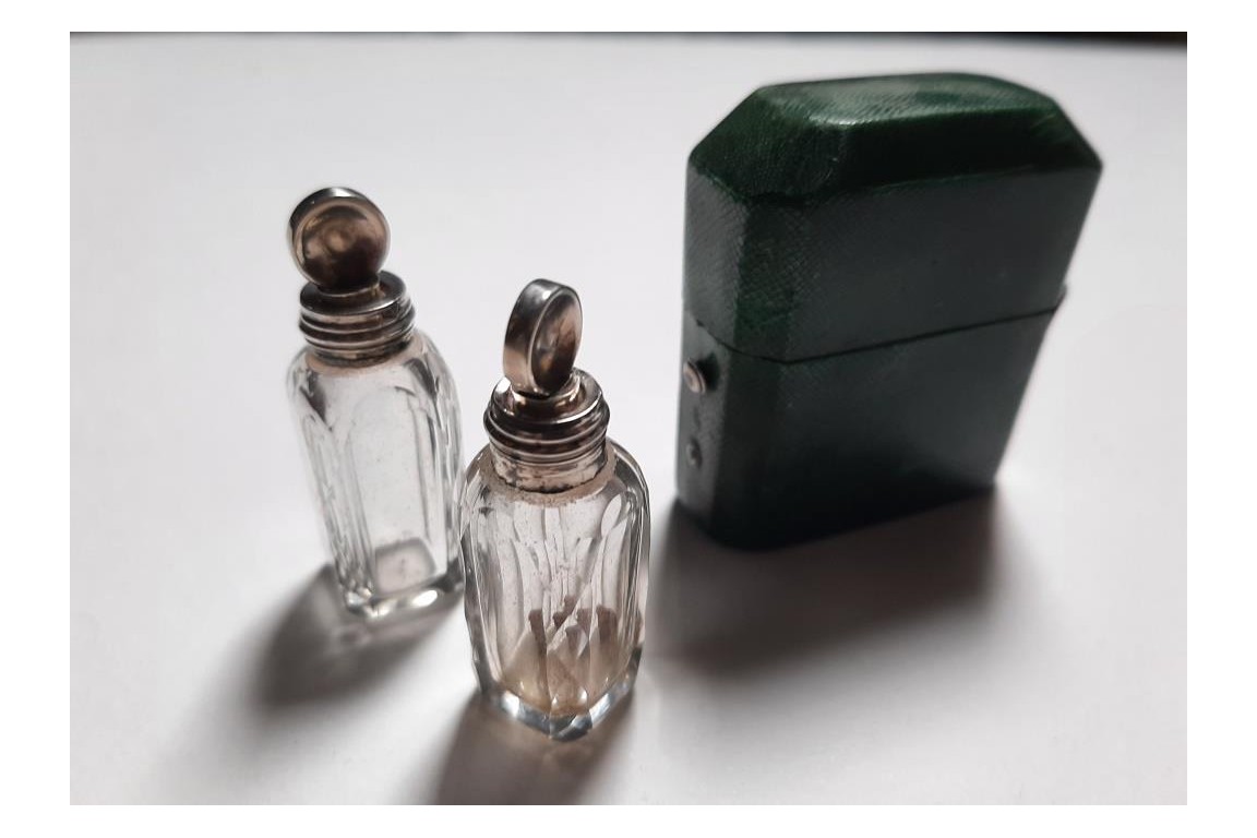 Coffret à parfum miniature, XIXème siècle
