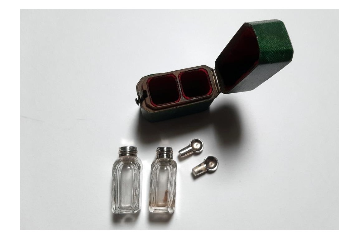 Coffret à parfum miniature, XIXème siècle