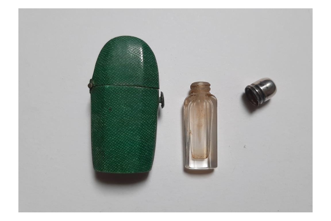 Flacon à sels miniature, début XIXème siècle