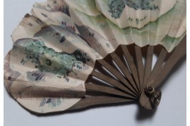 Little flowers by Lachelin, fan circa 1900