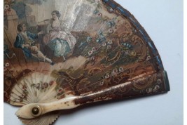 Little gallantry, miniature fan or doll's fan late 19th/early 20th century