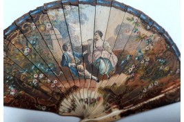 Little gallantry, miniature fan or doll's fan late 19th/early 20th century