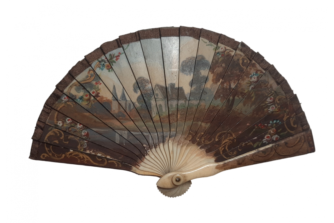 Little gallantry, miniature fan or doll's fan late 19th/early 20th century