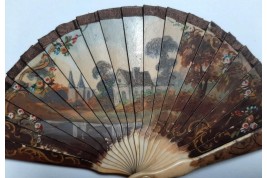 Little gallantry, miniature fan or doll's fan late 19th/early 20th century
