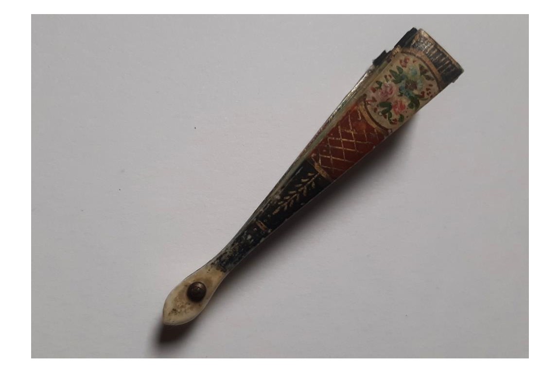 fountain and windmill, miniature fan late 19th/early 20th century