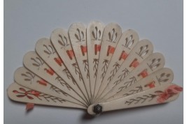 Bone, doll fan circa 1900