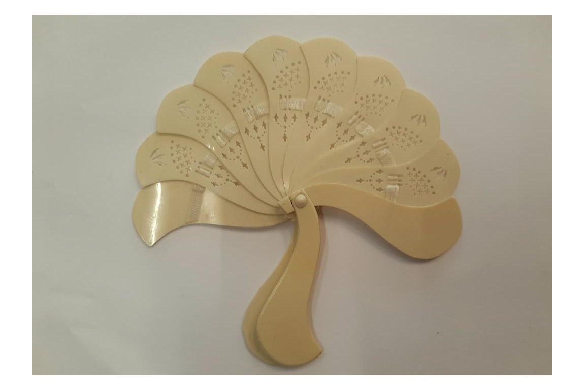 Small bakelite, half-cocard fan, early 20th century