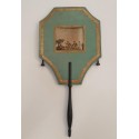 Children's play, scrolling screen fan, crca 1820-30