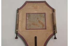 Children's play, scrolling screen fan, crca 1820-30