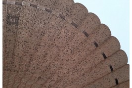 Santal de Chine, éventail XIXème siècle