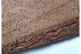 Santal de Chine, éventail XIXème siècle