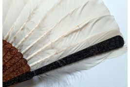 Chinese feather, late 19th century fan