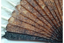 Chinese feather, late 19th century fan