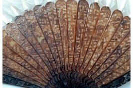 Chinese feather, late 19th century fan