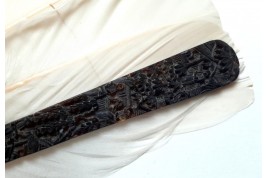 Chinese feather, late 19th century fan