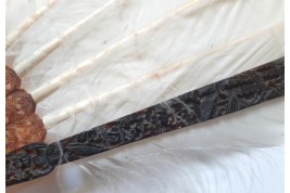 Chinese feather, late 19th century fan