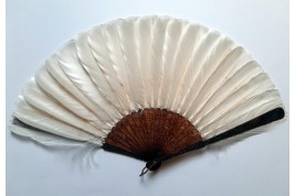 Chinese feather, late 19th century fan