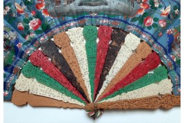 At the mandarin palace, middle 19th century fan