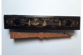 At the mandarin palace, middle 19th century fan