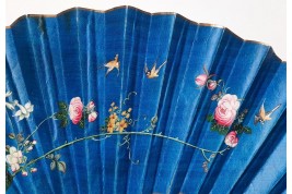 Assymétrie, éventail chinois vers 1880-90