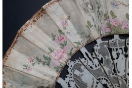 Chinoiserie et arts, éventail vers 1780