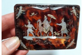 On horse, neapolitan box, 18th centyry