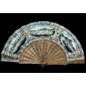 Hong, Chinese fan circa 1850