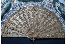 Hong, Chinese fan circa 1850