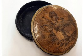 Scatological snuffbox, circa 1830