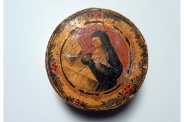 La religieuse, boite en bergamote, XVIIIème siècle