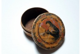 La religieuse, boite en bergamote, XVIIIème siècle