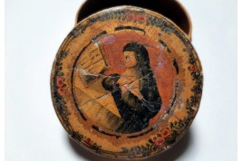 La religieuse, boite en bergamote, XVIIIème siècle