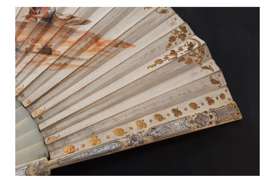 Charity, fan circa 1720