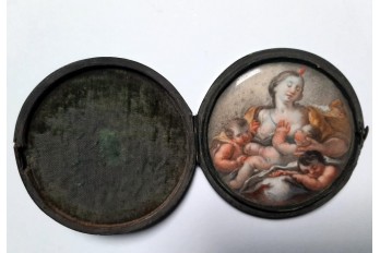 Charity, 18th century miniature