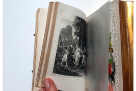 Horas de la mujer catolica, devotional book, 1881