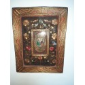 The Holy Trinity, papercutting and straw marquetry, late 18th century