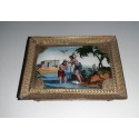 Baptism of Christ, dragées box circa 1830-40