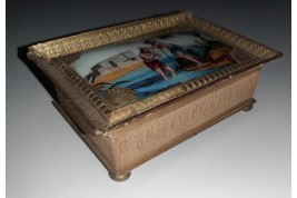 Baptism of Christ, dragées box circa 1825-40